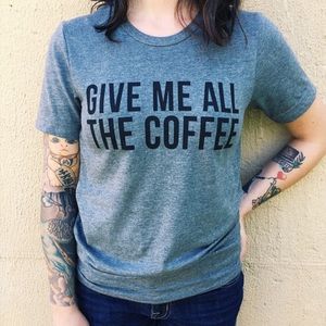 Coffee triblend tee- unisex